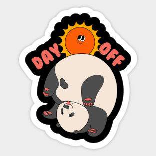 Day Off Sticker